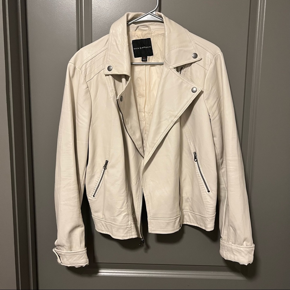 rock & republic leather jacket